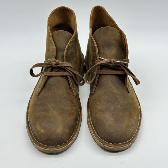 Clark’s Originals Desert Boot Mens Size 10.5 M Brown Leather Lace Up Chukka main image 13